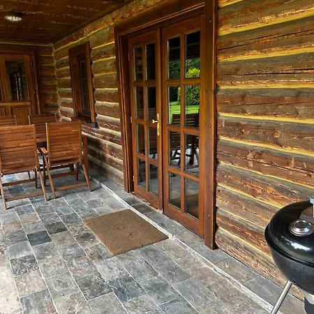 Log Cabin In Czech-Saxon Switzerland Sluknov Bagian luar foto